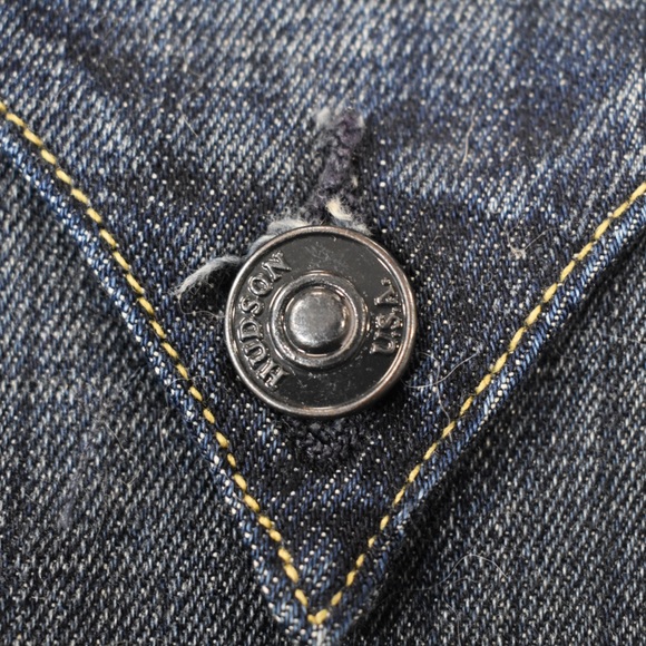 HUDSON Denim Pencil Skirt - Picture 4 of 10